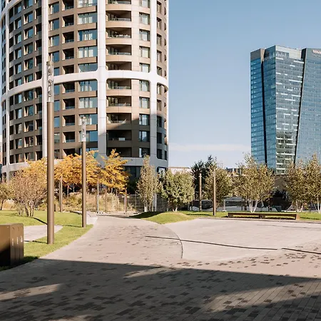 Apartament Skau In Sky Park 22 Floor 1 Tower Panoramic View Free Parking