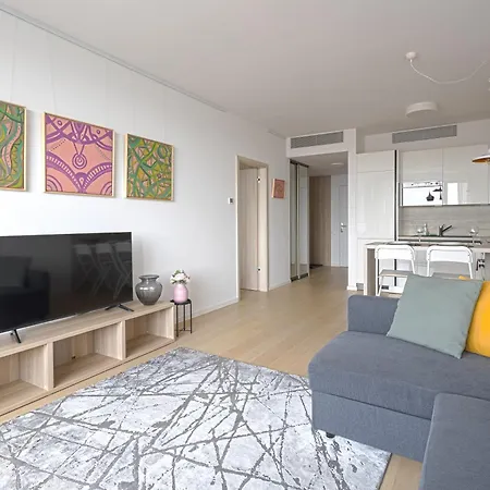 Apartment Skau Sky Park By Zaha Hadid 22 Floor 1 Tower Panoramic View Free Parking Bratislava