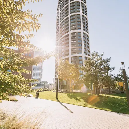 Skau Sky Park By Zaha Hadid 22 Floor 1 Tower Panoramic View Free Parking * ブラチスラヴァ