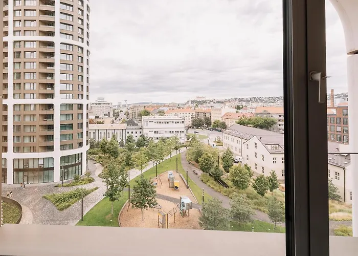 Appartement Skau Sky Park By Zaha Hadid 22 Floor 1 Tower Panoramic View Free Parking