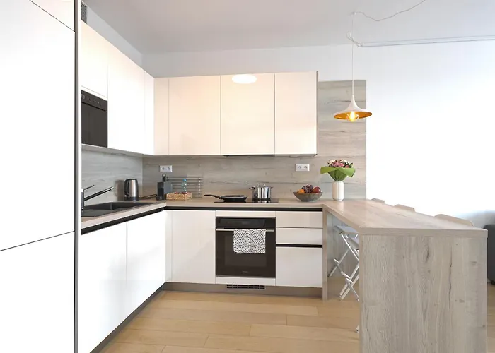 Skau Sky Park By Zaha Hadid 22 Floor 1 Tower Panoramic View Free Parking Appartement Bratislava