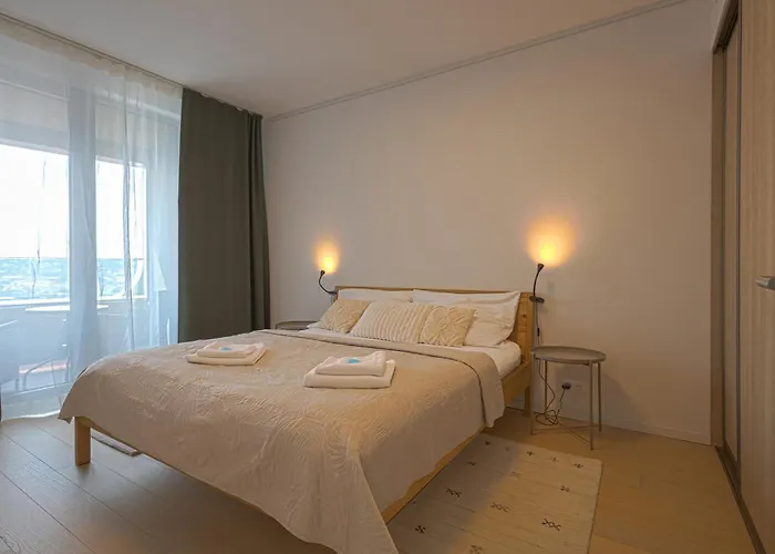 Skau Sky Park By Zaha Hadid 22 Floor 1 Tower Panoramic View Free Parking Appartement