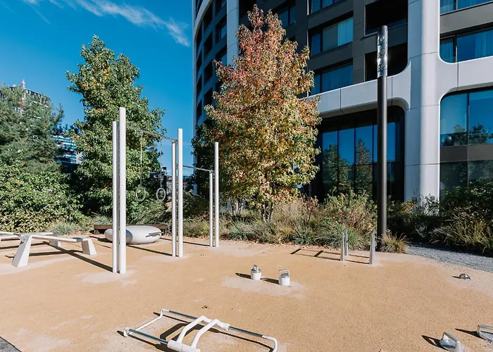 Apartman Skau Sky Park By Zaha Hadid 22 Floor 1 Tower Panoramic View Free Parking *